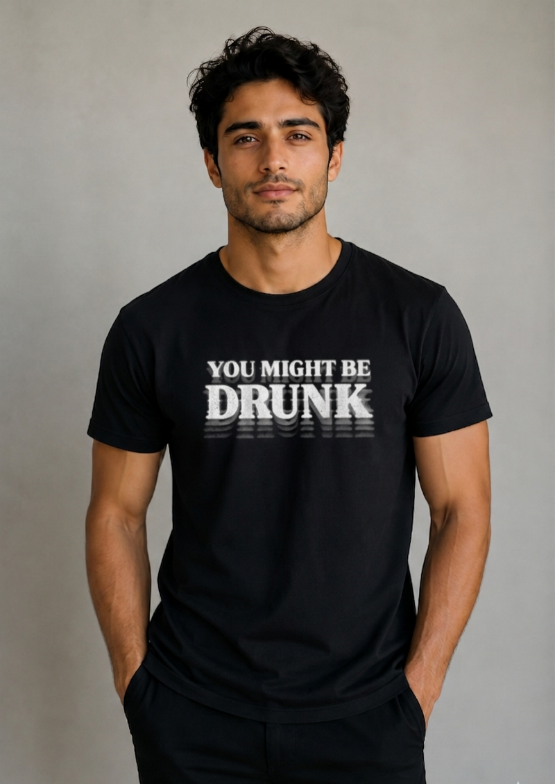 You might be drunk